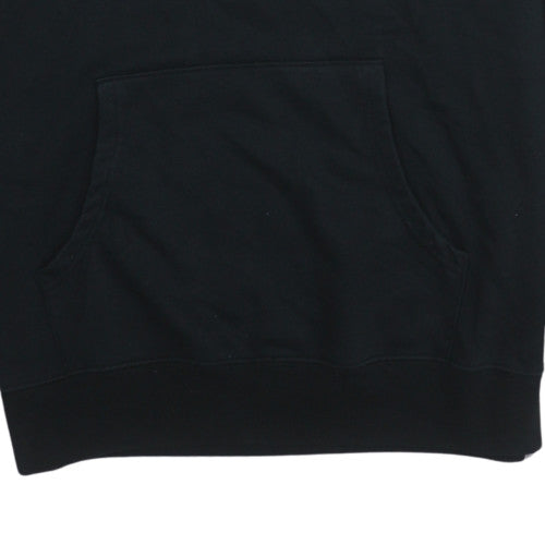 Mens UK Size L Lonsdale Black Pullover Hoodie
