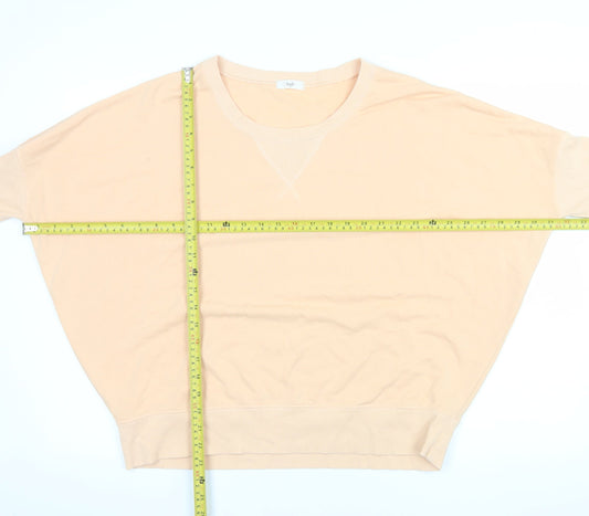 Womens UK Size M Hush Beige Pullover Sweatshirt