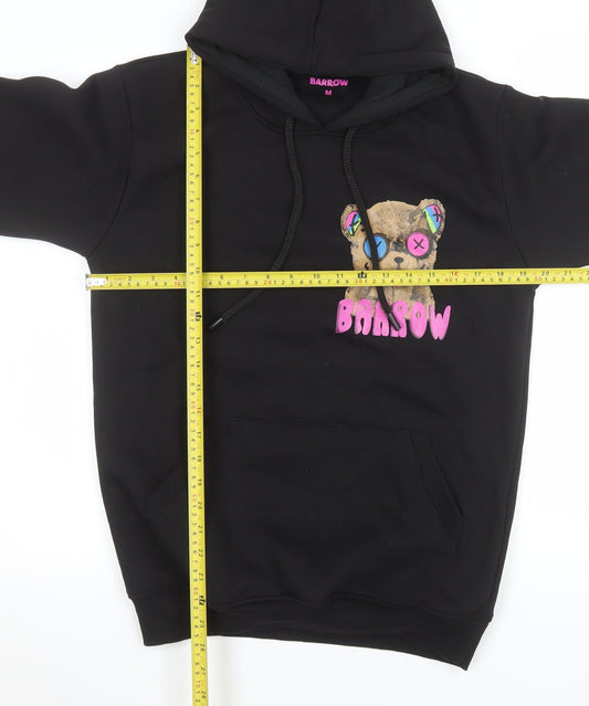 Mens UK Size M Barrow Black Pullover Hoodie