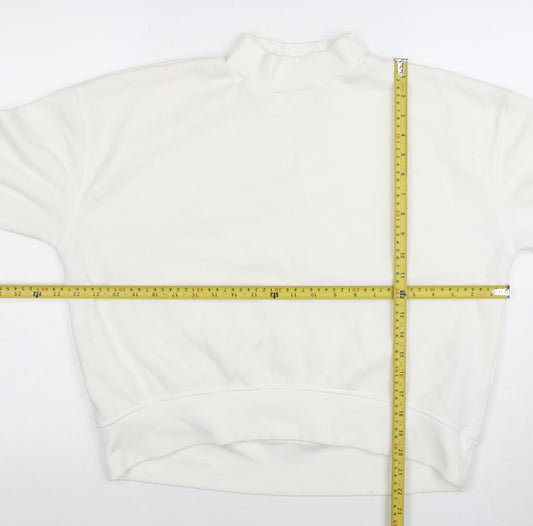 Womens UK Size M C&A Ivory Pullover Sweatshirt