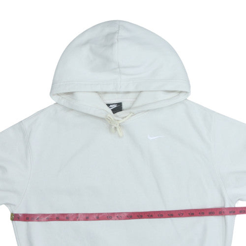 Womens UK Size XS Nike White Pullover Hoodie