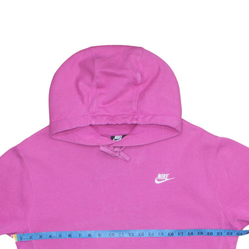 Womens UK Size S Nike Pink Pullover Hoodie