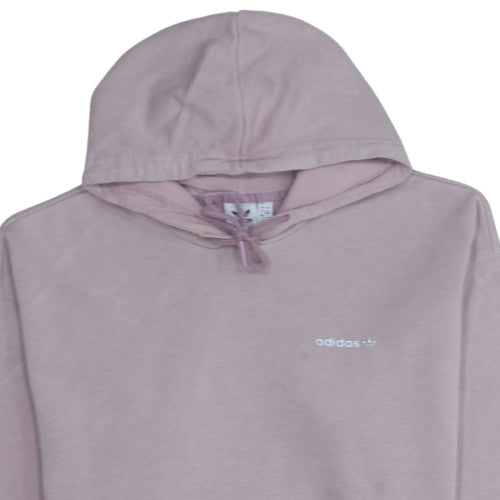 Womens UK Size 12 Adidas Pink Pullover Hoodie