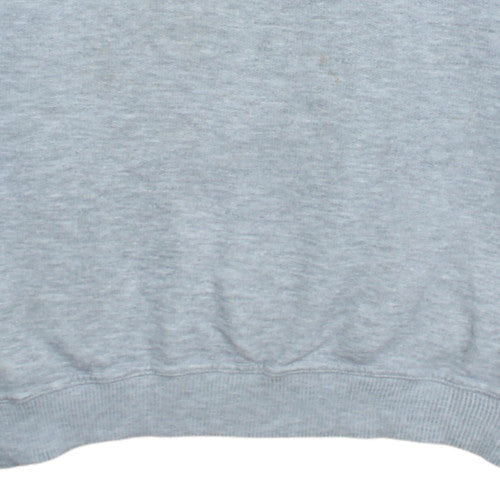 Mens UK Size L Umbro Grey Pullover Sweatshirt