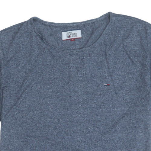 Mens UK Size M Tommy Hilfiger Grey T-Shirt