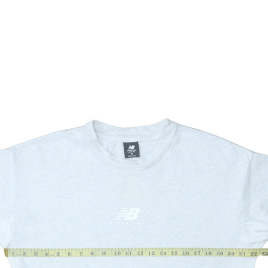 New Balance Men's Grey Medium Athletic Short Sleeve T-Shirt