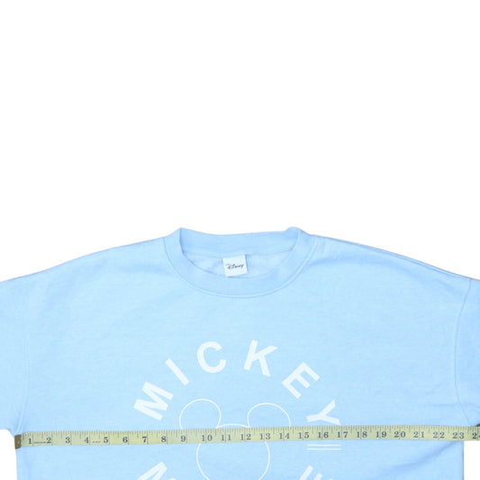 Womens UK Size M Disney Blue Pullover Sweatshirt