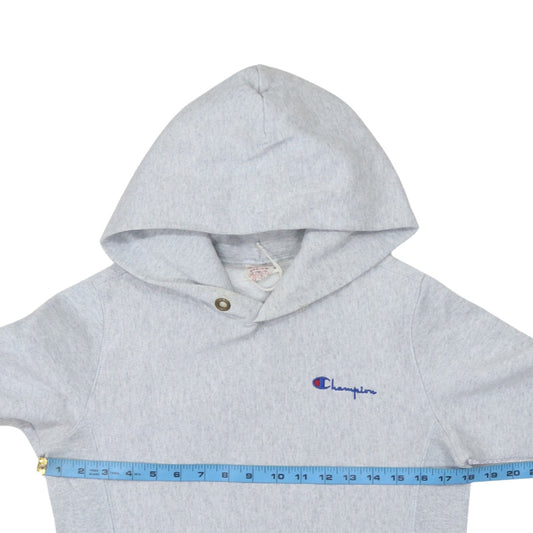 Womens UK Size M Champion Grey Pullover Hoodie
