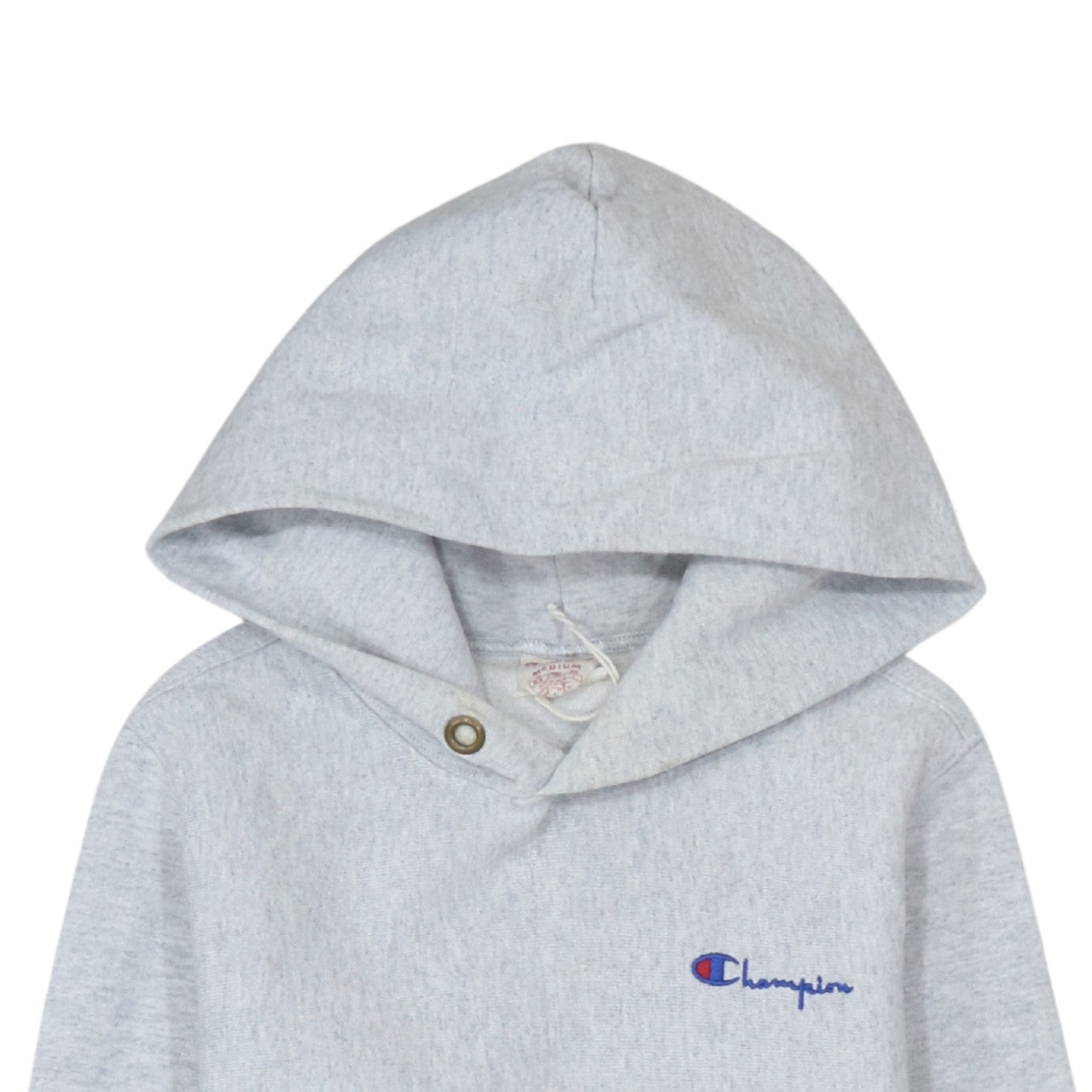 Womens UK Size M Champion Grey Pullover Hoodie