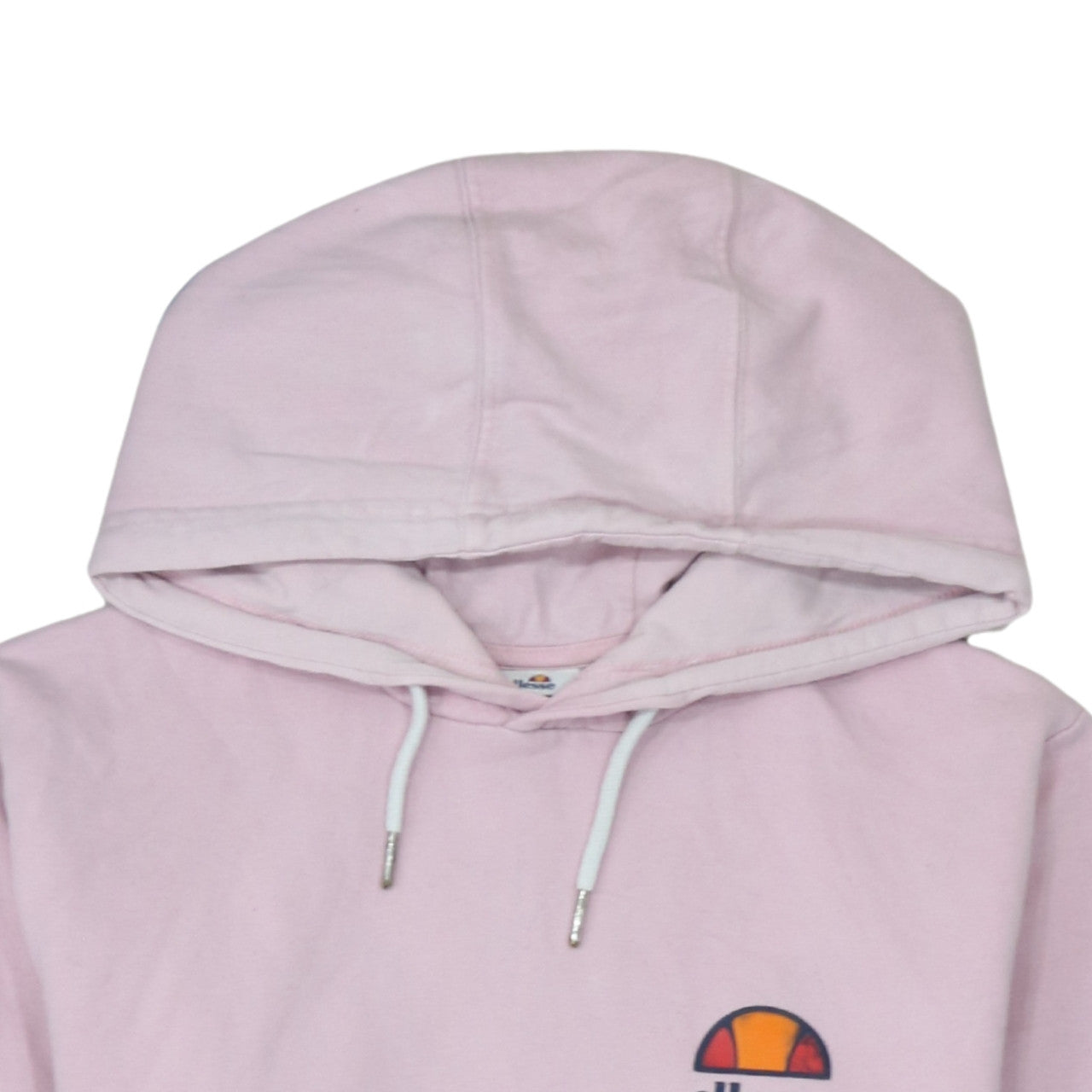 Womens UK Size S Ellesse Pink Pullover Hoodie