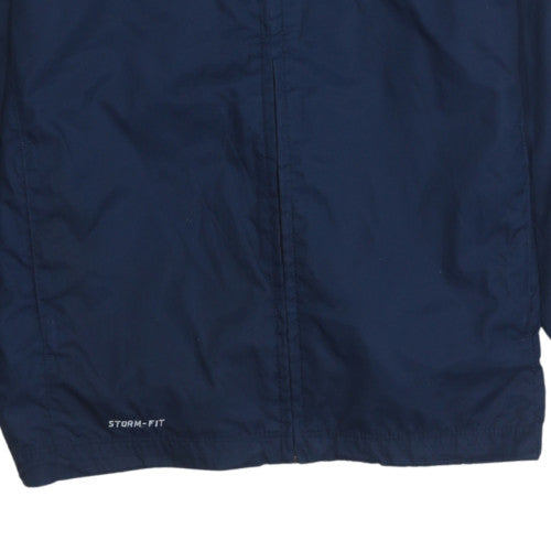 Additional view of Nike boys’ blue football track jacket 12-13 years lined waterproof windproof