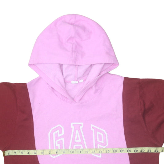 Womens UK Size L GAP Pink Pullover Hoodie