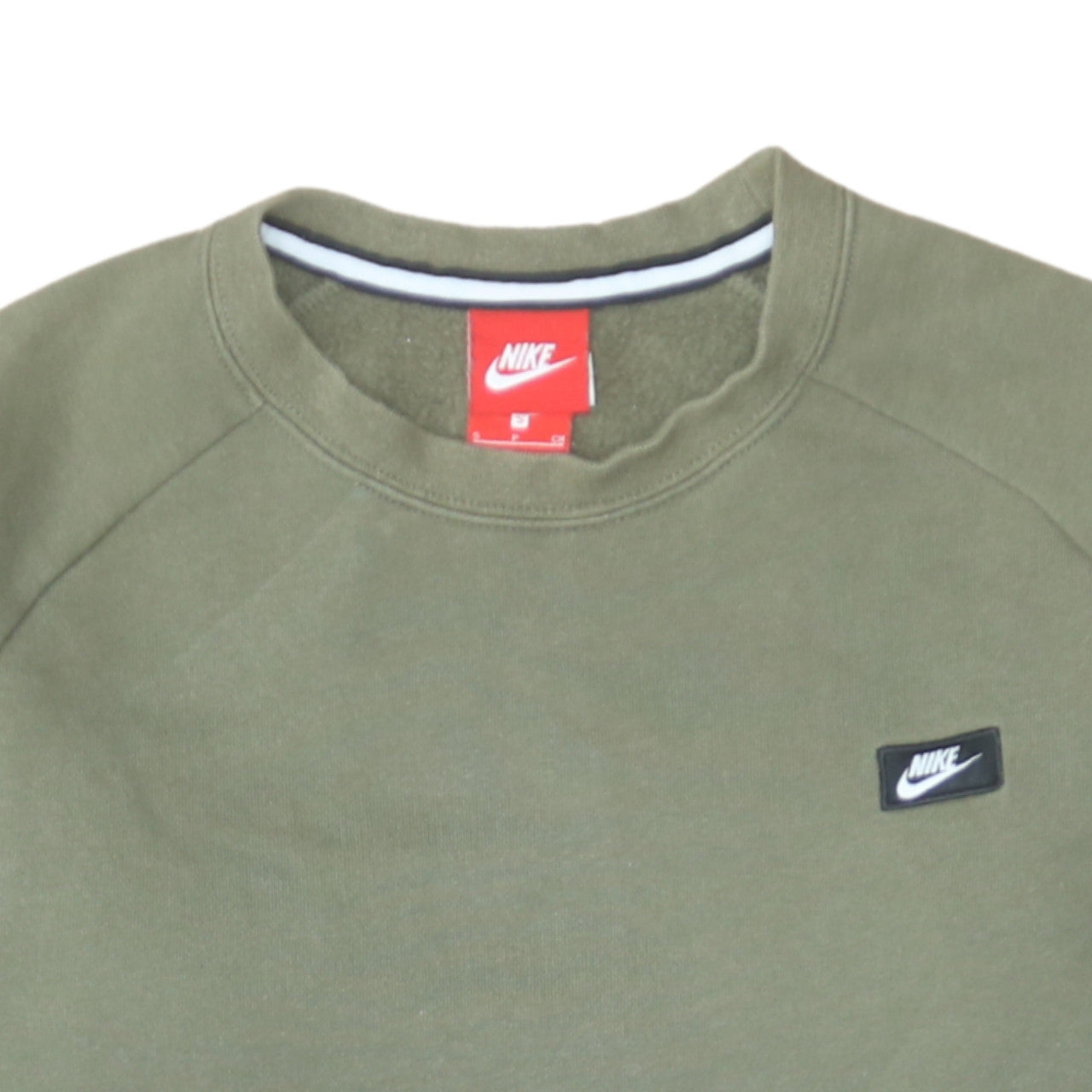 Mens UK Size S Nike Green Pullover Sweatshirt