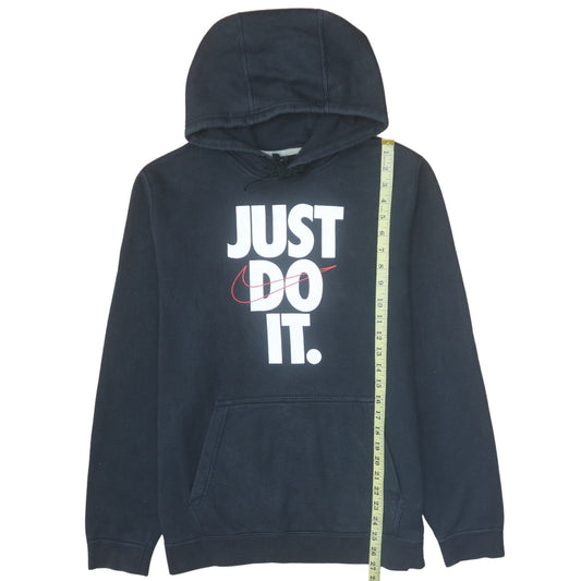 Mens UK Size L Nike Black Pullover Hoodie