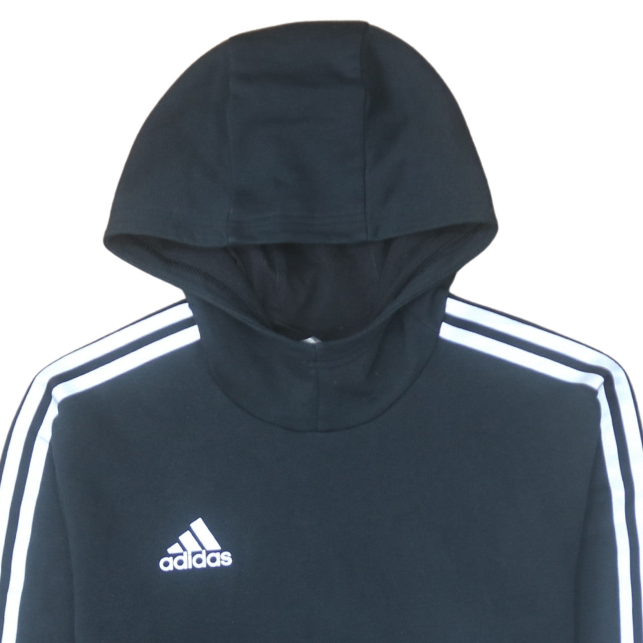 Mens UK Size M Adidas Black Pullover Hoodie
