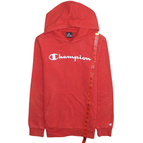 Girls UK Size 13-14 Years Champion Red Pullover Hoodie