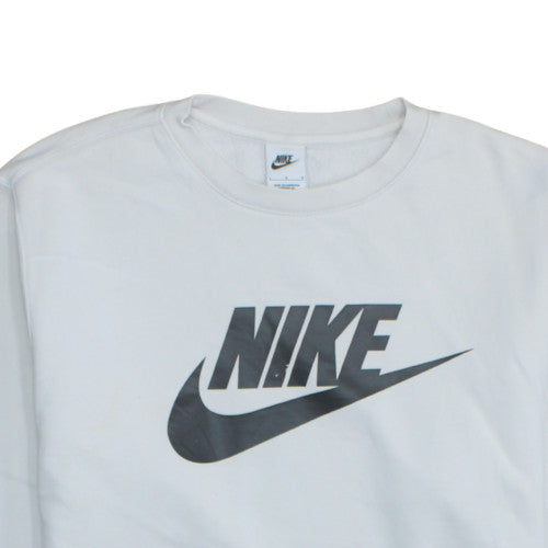 Womens UK Size L Nike White Pullover Sweatshirt
