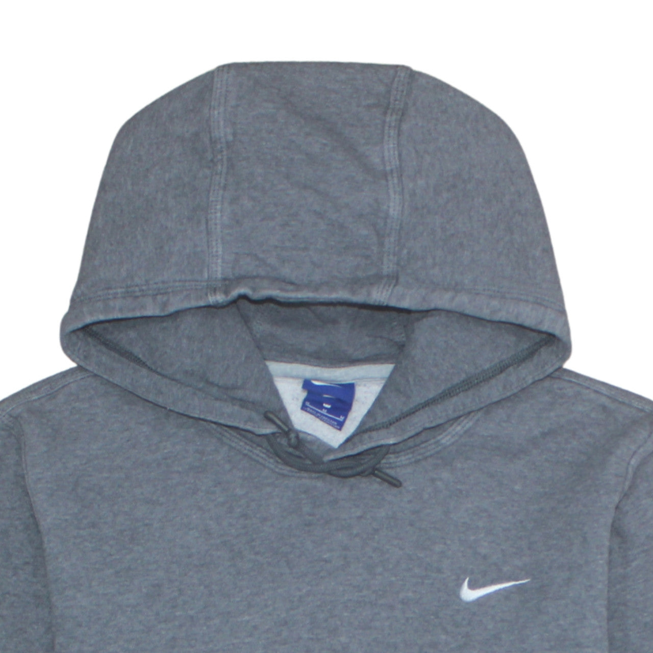 Mens UK Size M Nike Grey Pullover Hoodie