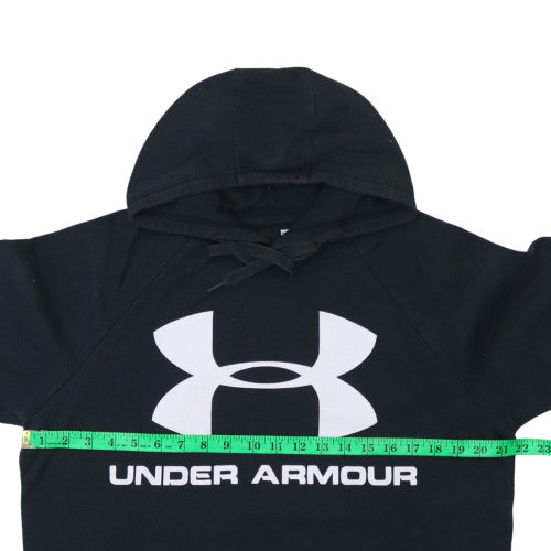 Mens UK Size M Under Armour Black Pullover Hoodie