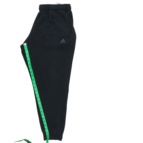 Adidas Men's Black Jogger Trousers 2XL Fleece Activewear