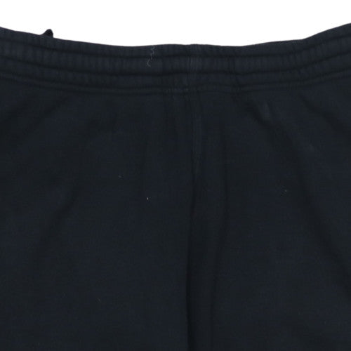 Nike Men's Black Jogger Trousers M Fleece Cotton Blend