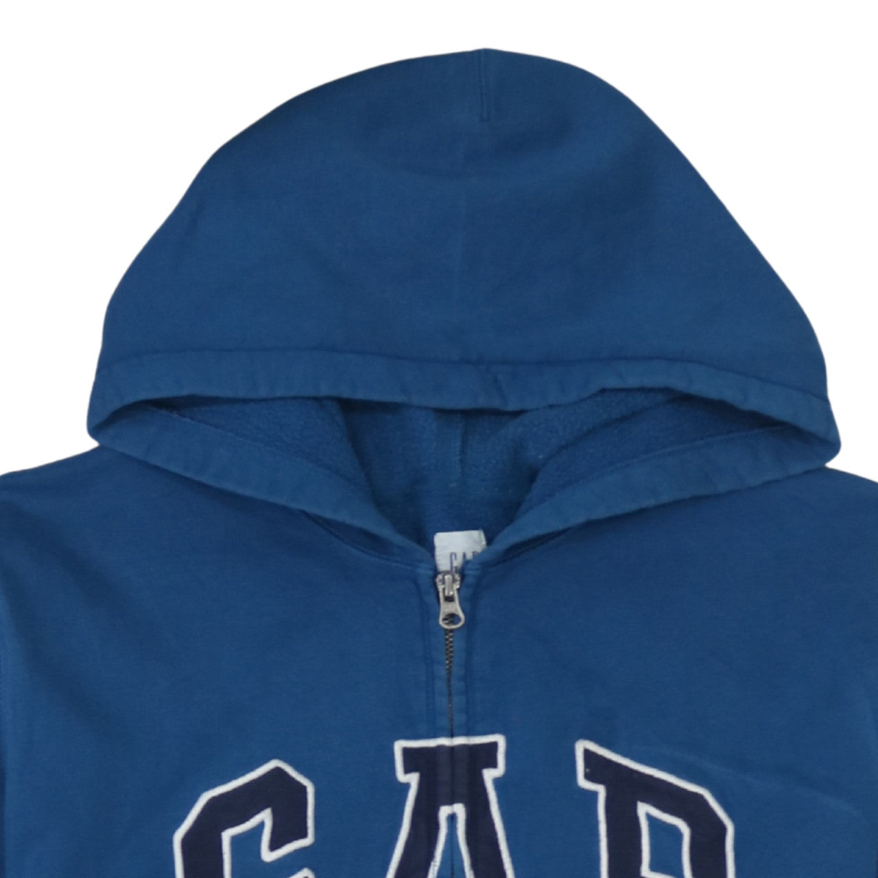 Mens UK Size XL GAP Blue Full Zip Hoodie