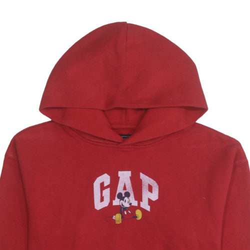 Womens UK Size XL GAP Red Pullover Hoodie