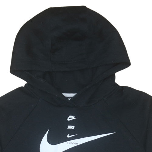Womens UK Size S Nike Black Pullover Hoodie