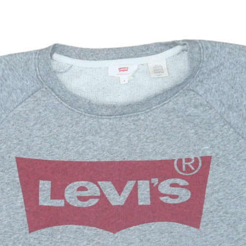 Mens UK Size S Levi's Grey Pullover Sweatshirt