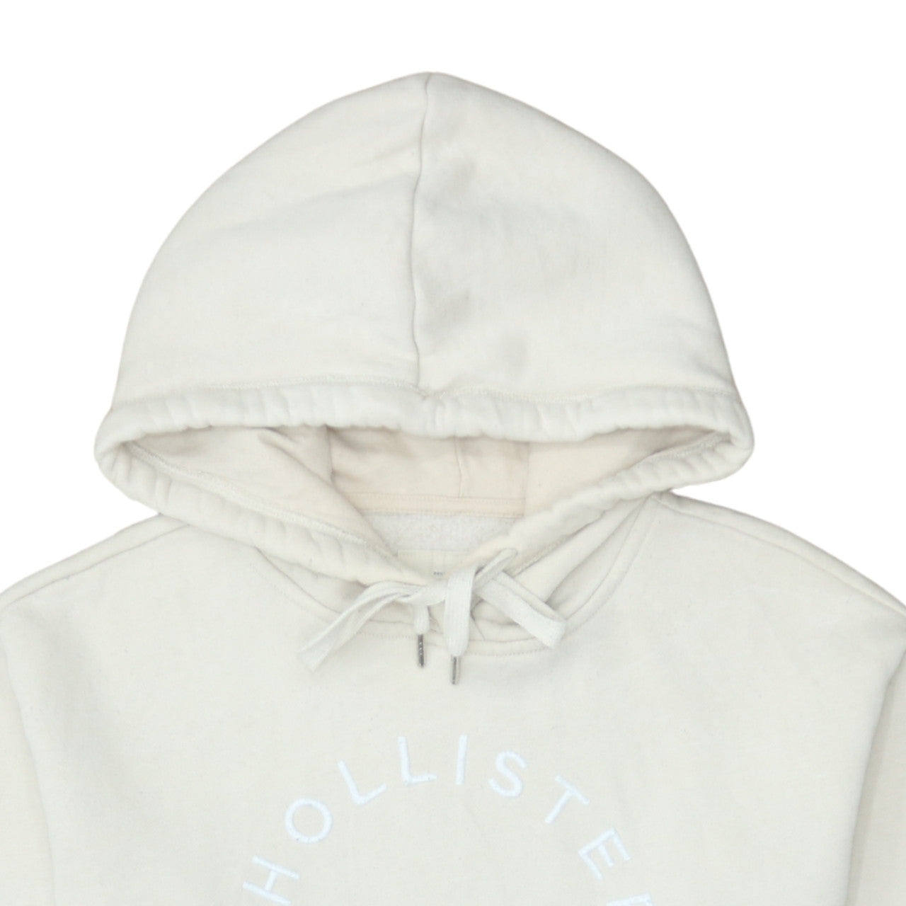 Womens UK Size S Hollister Beige Pullover Hoodie
