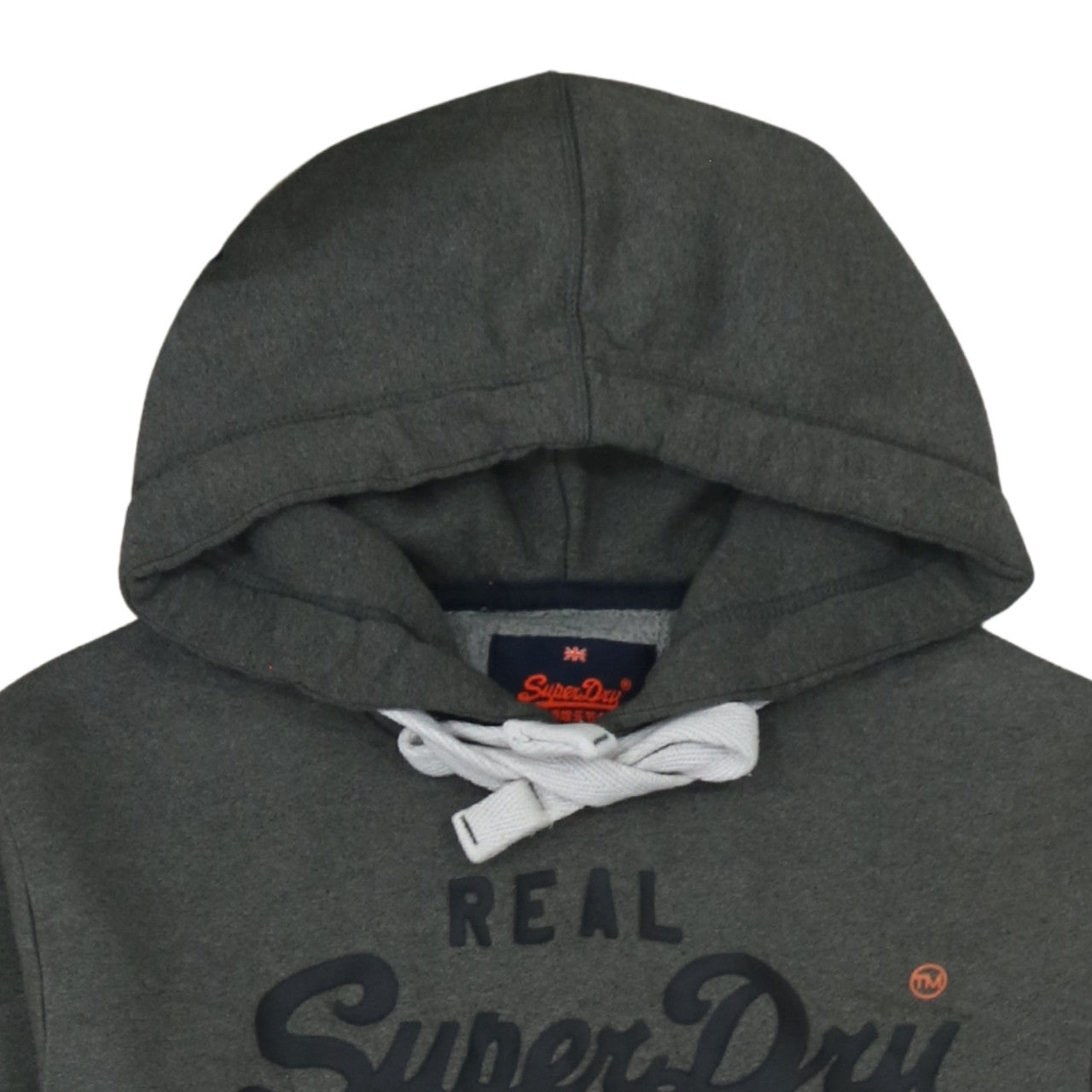 Mens UK Size S Superdry Grey Pullover Hoodie