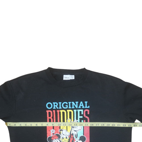 Womens UK Size M Disney Black Pullover Sweatshirt