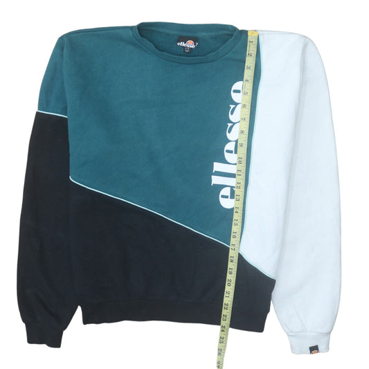 Womens UK Size 14 Ellesse Multicoloured Pullover Sweatshirt