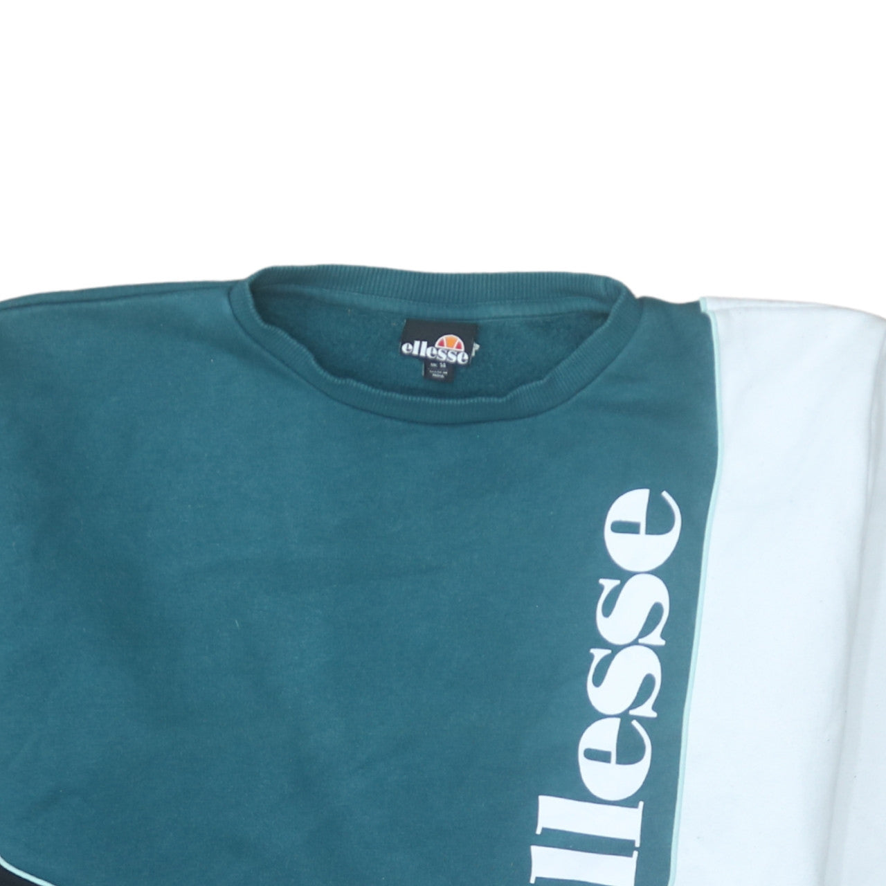 Womens UK Size 14 Ellesse Multicoloured Pullover Sweatshirt