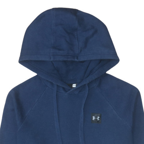 Mens UK Size S Under Armour Blue Pullover Hoodie