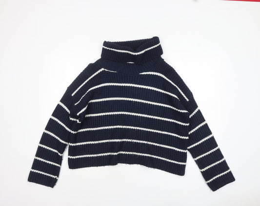 Womens UK Size 10 Glamorous Blue Pullover Jumper