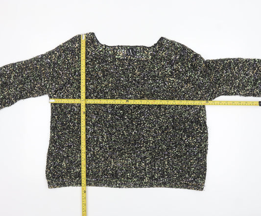 Womens UK Size 12 Izabel London Multicoloured Pullover Jumper
