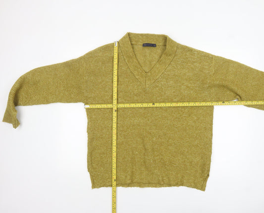 Womens UK Size 14 Marks and Spencer Green Pullover Jumper