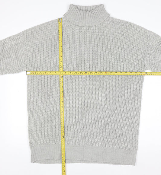Womens UK Size 12 Threadbare Grey Pullover Jumper