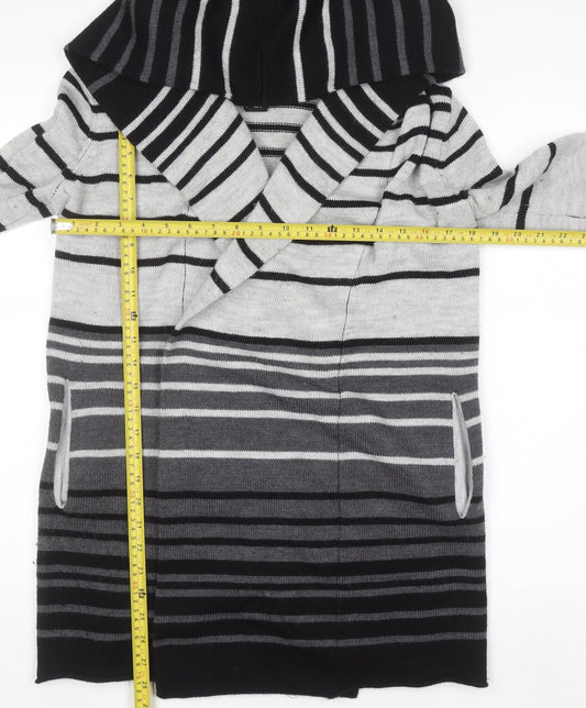 Womens UK Size 10 Cynthia Rowley Grey Cardigan Jumper
