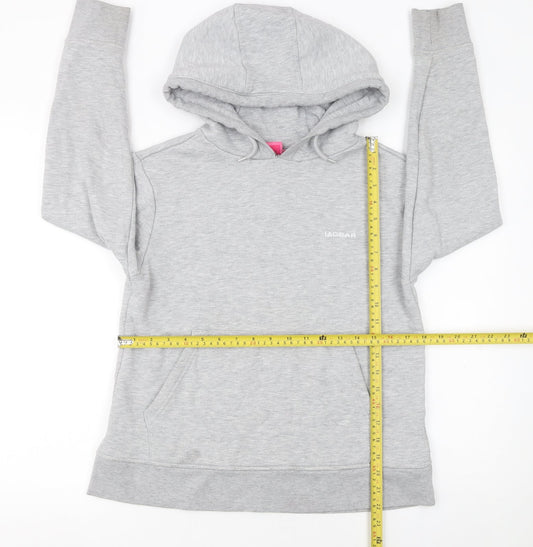 Womens UK Size 12 LA Gear Grey Pullover Hoodie