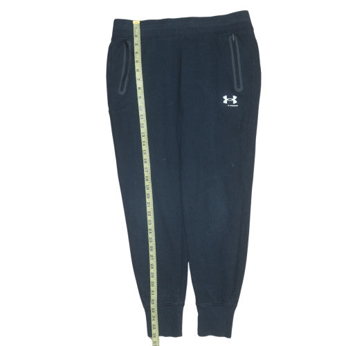 Under Armour Men’s Black Fleece Joggers M Relaxed Fit Tapered