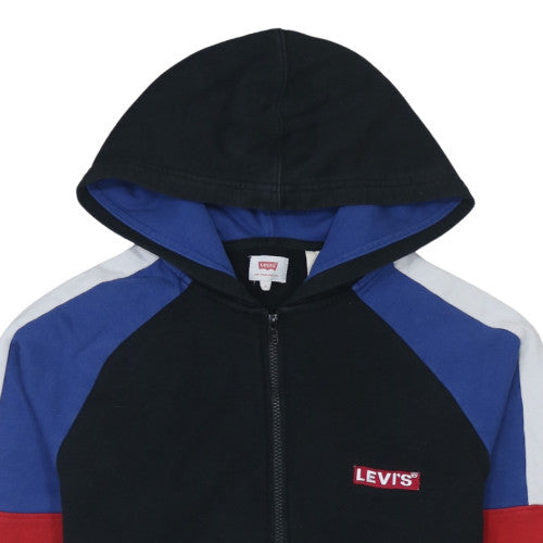 Mens UK Size S Levi's Black Full Zip Hoodie