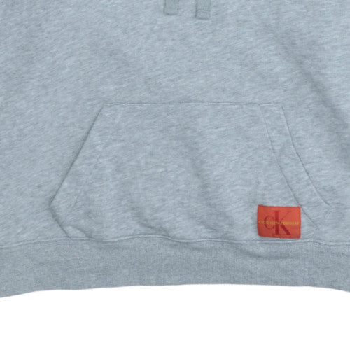 Womens UK Size M Calvin Klein Grey Pullover Hoodie