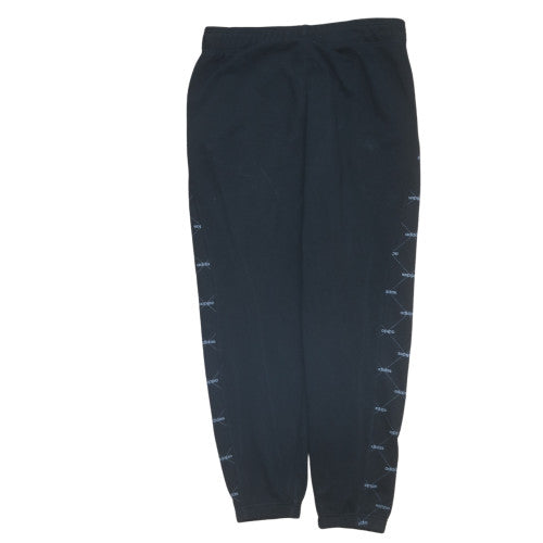 Adidas Womens Black Jogger Trousers Size M Regular Fit Sportswear