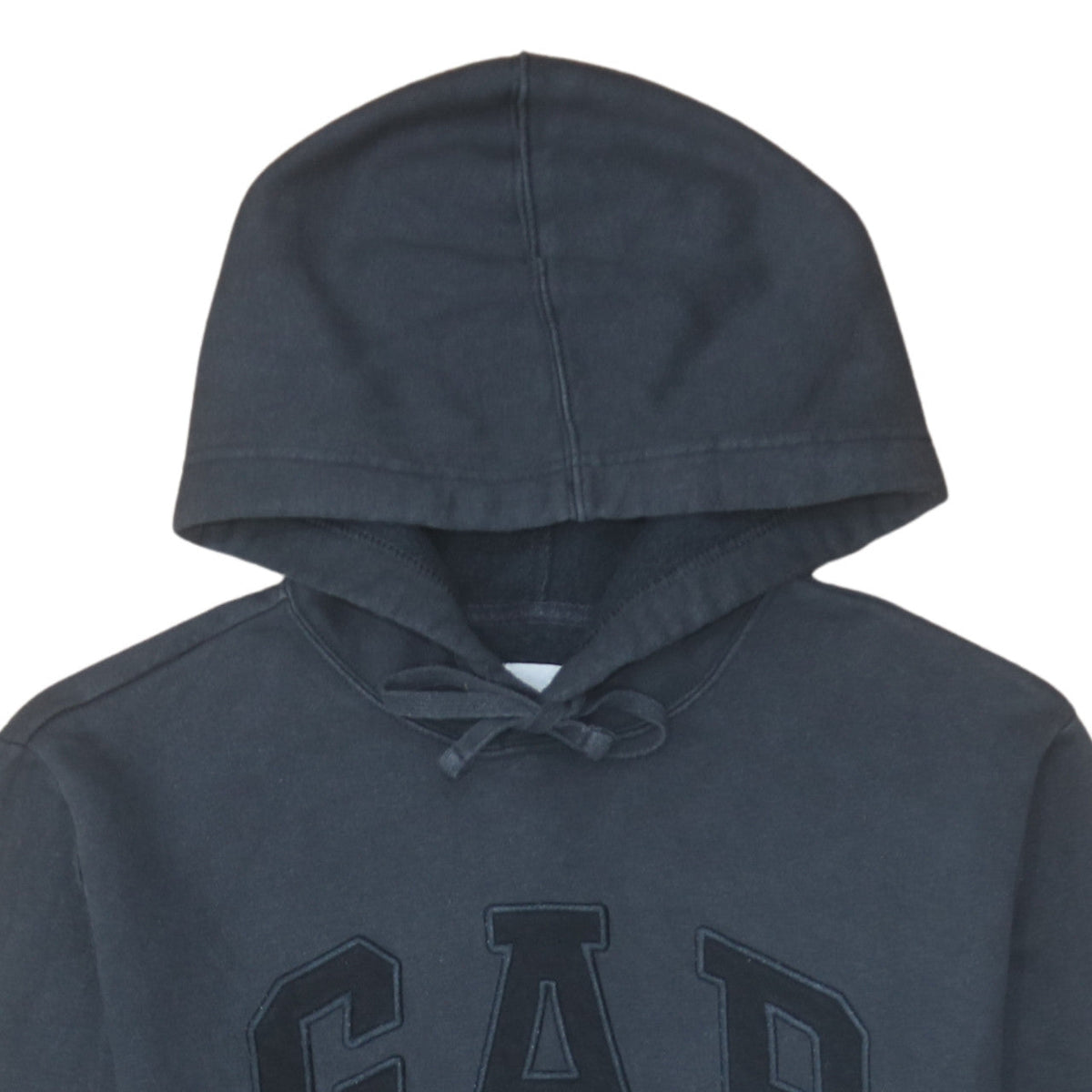 Gap Women’s Black Small Pullover Hoodie with Logo Front