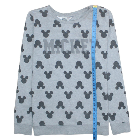 Womens UK Size XL Disney Grey Pullover Sweatshirt