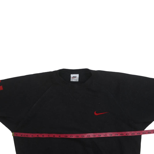 Mens UK Size M Nike Black Pullover Sweatshirt
