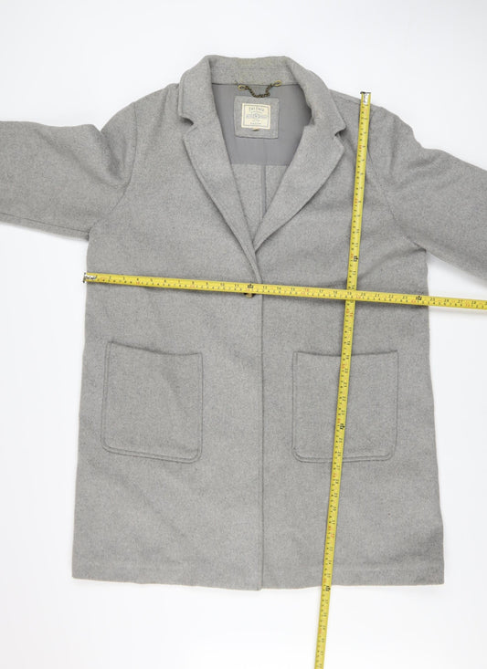 Womens UK Size 20 Fat Face Grey Overcoat