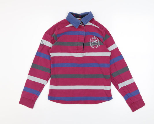 Womens UK Size XS Tottie Multicoloured Basic Polo